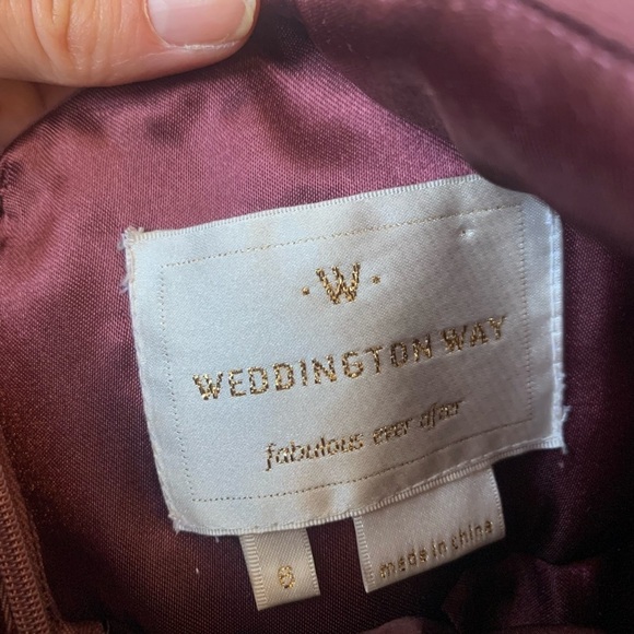 Weddington Way Camilla dress in Marsala size 6 - Picture 7 of 9